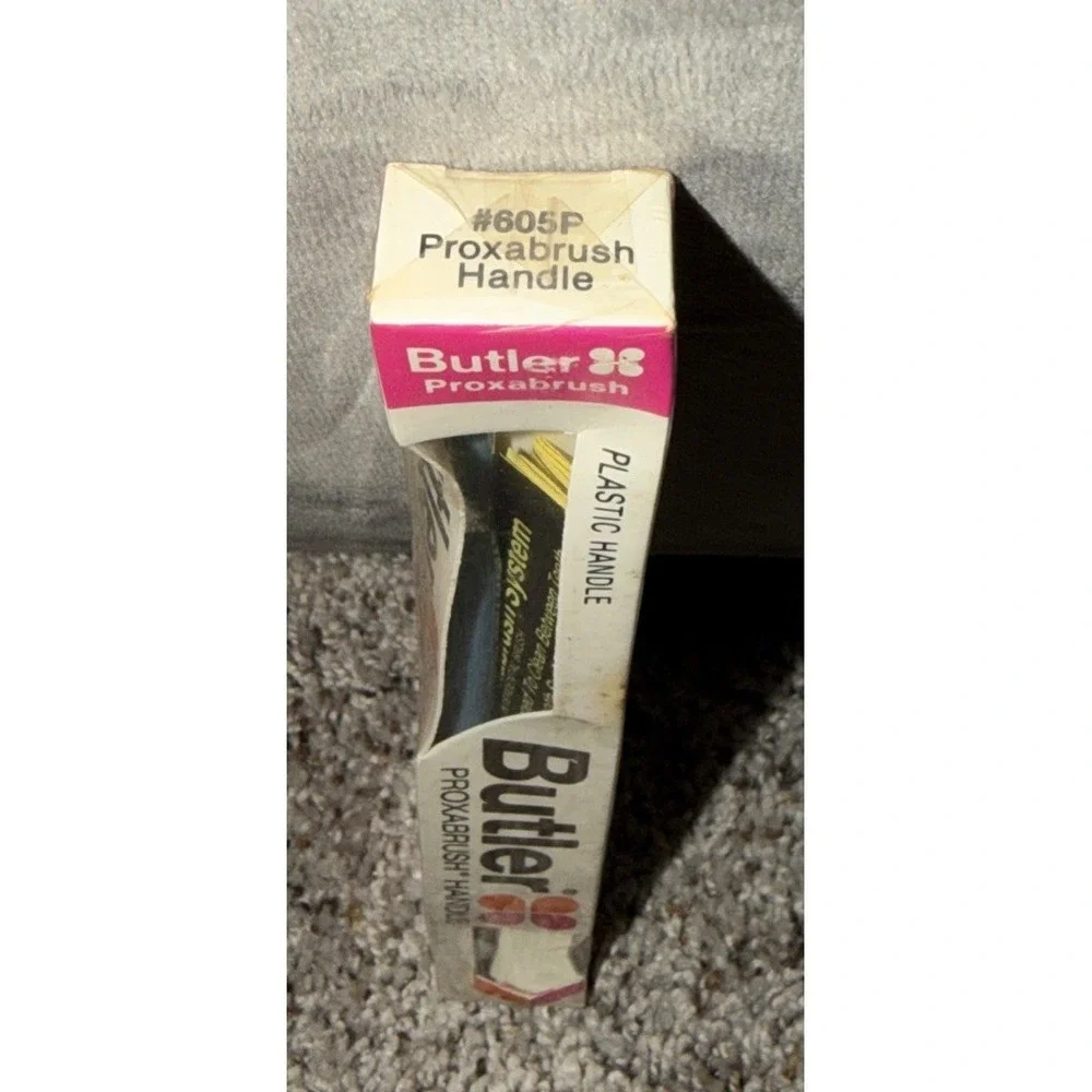 Butler Proxabrush Handle #605P New Vintage‎ Dental Interdental Brush Handle
